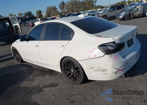 2016 BMW 320I from USA, damaged, VIN WBA8A9C57GK618763